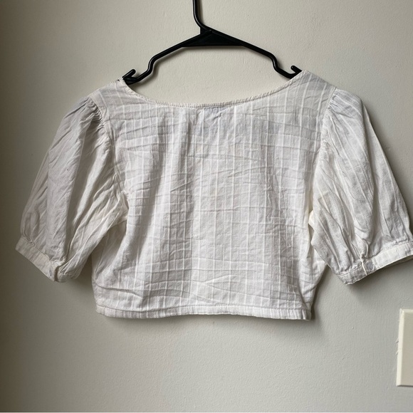 TOBI White Women's Top size small cottage core - Picture 3 of 4